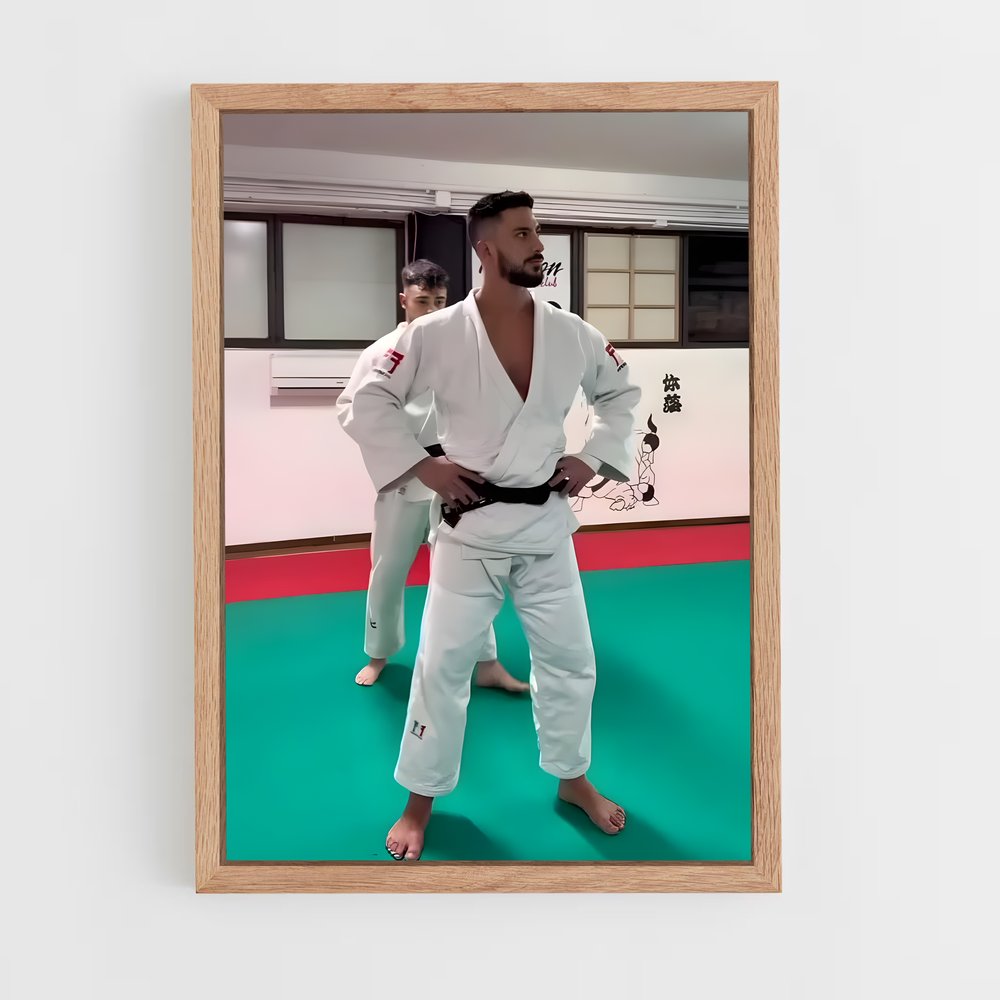 Poster Maître de Karaté – affiche Kick-boxing (vue 4)